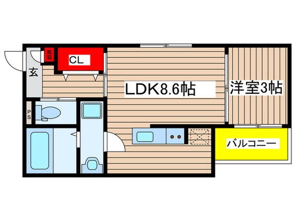 Patina六番町の物件間取画像